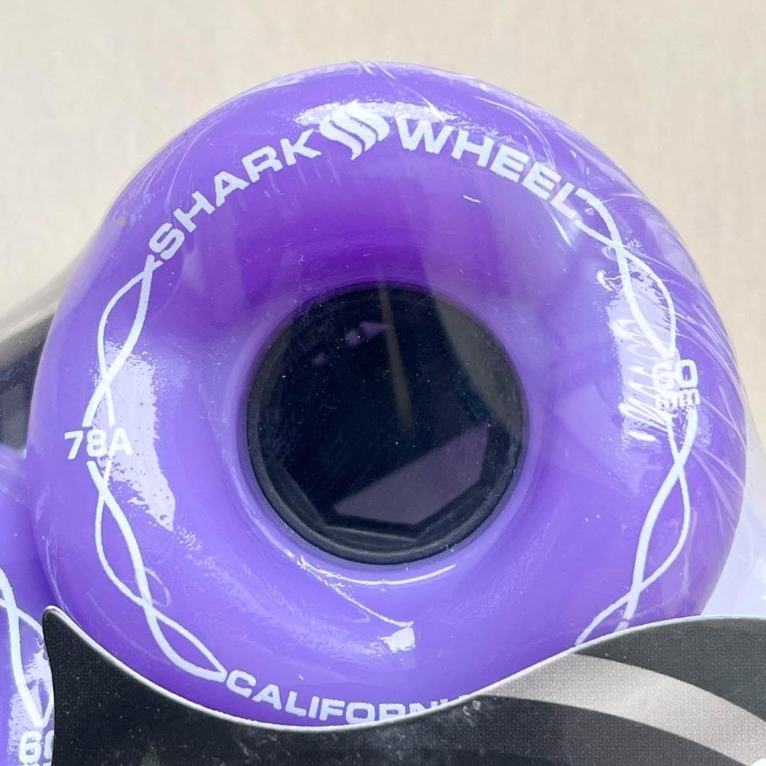 ☆新品☆ シャークウィール 60mm 78a パープル Amazon | SHARK WHEEL シャークウィール ソフトウィール